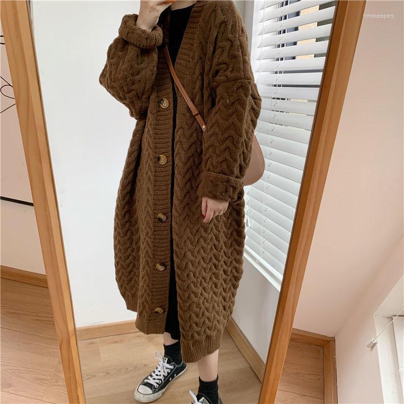 Women's Knits & Tees Retro Knitted Cardigan Women's Autumn And Winter 2022 Fashion Loose Lazy Style Long Solid Color Sweater Coat Female, Black
Women's Knits & Tees Retro Knitted Cardigan Women's Autumn And Winter 2022 Fashion Loose Lazy Style Long Solid Color Sweater Coat Female, Black