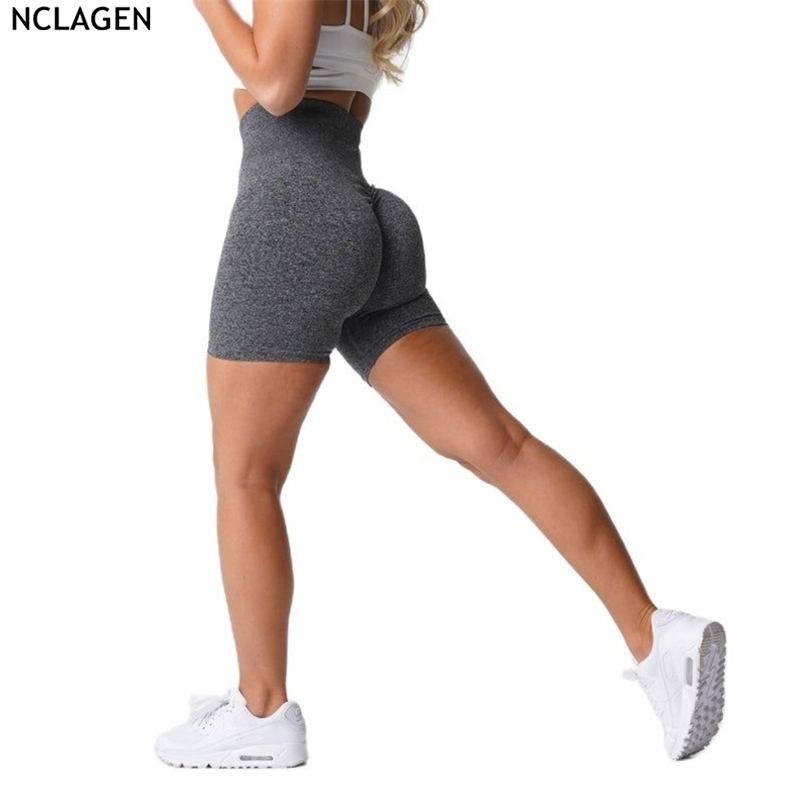 NCLAGEN Seamless Scrunch Butt Yoga Shorts Fitness Gym Sport Legging Peach Lift Workout Running High Waist Tights For Women 220704, Gray
NCLAGEN Seamless Scrunch Butt Yoga Shorts Fitness Gym Sport Legging Peach Lift Workout Running High Waist Tights For Women 220704, Gray