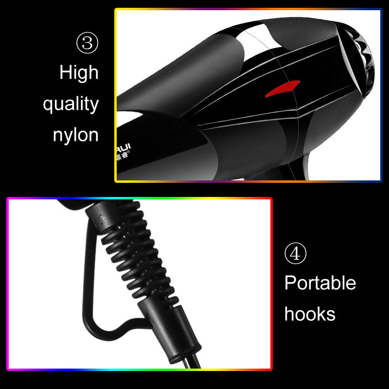 3200W Professional Hair Dryer Strong Wind Salon Dryer Cold Dry Hair Negative Ionic Electric Hair Dryer 2 Speed Adjustment 220727 - view 7
