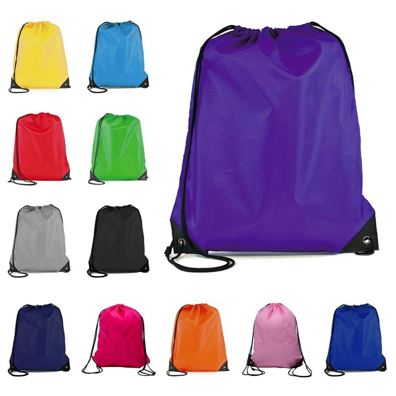 Drawstring Backpack Bag String Backpacks Cinch Sacks Bags Bulk for School Trip Waterproof