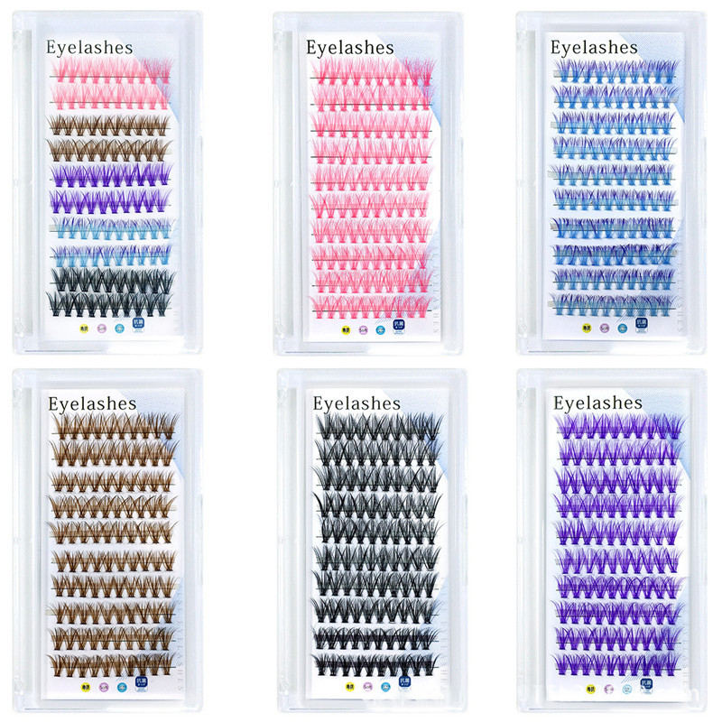 Colour Lash Extension Red Brown Blue Purple Colored Individual Eyelash Color Faux Mink Eyelashes Makeup Tools
Colour Lash Extension Red Brown Blue Purple Colored Individual Eyelash Color Faux Mink Eyelashes Makeup Tools