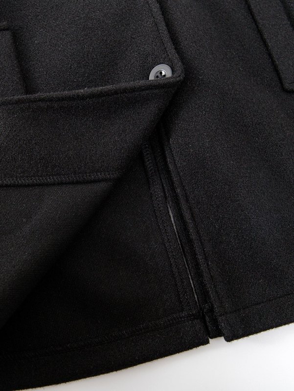 Toddler Boys Lapel Collar Overcoat SHE