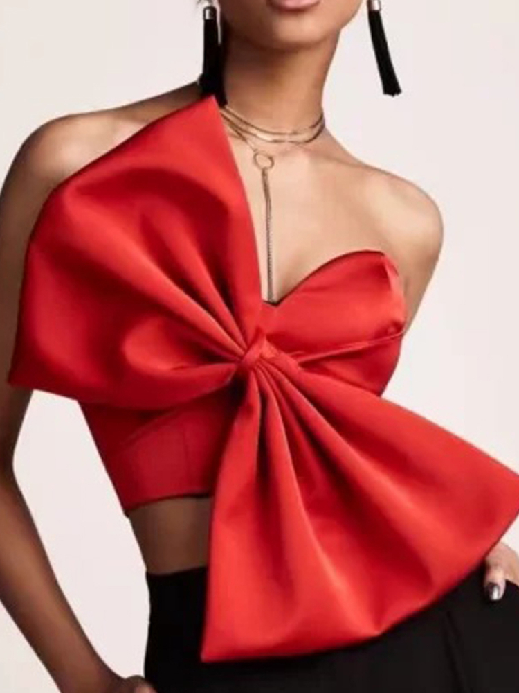 Sexy Butterfly Crop Tops Club Party Summer Black Red Bluse Woman Tank Top with Zipper Croptop S M L 220325