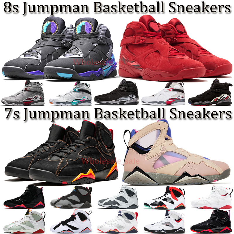 2022 New 8 Men Basketball Shoes 7s Chrome 8s 3M Reflective Aqua Citrus 7 Sapphire Patta Bordeaux Countown Pack Playoff Raid Snowflake Athletic Sneakers Trainers
2022 New 8 Men Basketball Shoes 7s Chrome 8s 3M Reflective Aqua Citrus 7 Sapphire Patta Bordeaux Countown Pack Playoff Raid Snowflake Athletic Sneakers Trainers