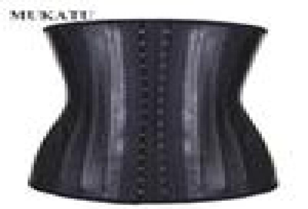 MUKATU Latex Waist Trainer Corset Belly Slim Belt Body Shaper Modeling Strap 25 Steel Boned Cincher Gaine amincissante 220107, Black
MUKATU Latex Waist Trainer Corset Belly Slim Belt Body Shaper Modeling Strap 25 Steel Boned Cincher Gaine amincissante 220107, Black