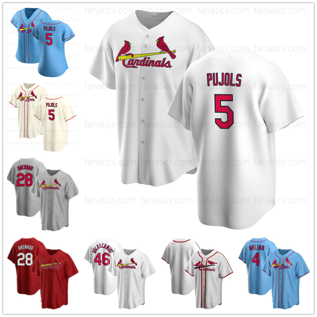 St. Louis 5 Albert Pujols Jerseys 28 Nolan Arenado 46 Paul Goldschmidt 4 Yadier Molina 1 Ozzie Smith 25 Dexter Fowler Harrison Bader Baseball Jersey Mens Womens Youth, Color 13
St. Louis 5 Albert Pujols Jerseys 28 Nolan Arenado 46 Paul Goldschmidt 4 Yadier Molina 1 Ozzie Smith 25 Dexter Fowler Harrison Bader Baseball Jersey Mens Womens Youth, Color 13