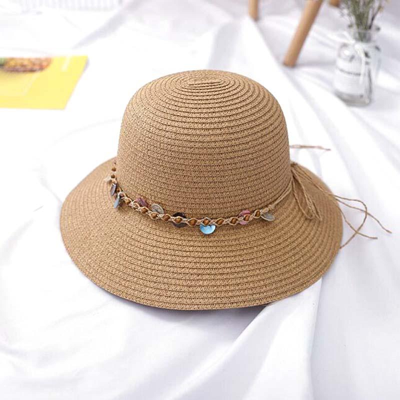 Wide Brim Hats XEONGKVI European Accessories Decorations Parent-child Sun Summer Brand Beach Straw For Women Girl, Beige
Wide Brim Hats XEONGKVI European Accessories Decorations Parent-child Sun Summer Brand Beach Straw For Women Girl, Beige