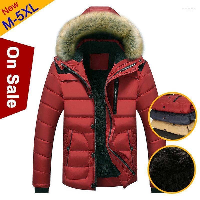 Men's Down & Parkas -20 'C Winter Fleece Warm Men Jacket Coats Wind Resistant Autumn Thick Fur Trim Hooded Mens Cotton Padded 2022 MuLS Bran, Black
Men's Down & Parkas -20 'C Winter Fleece Warm Men Jacket Coats Wind Resistant Autumn Thick Fur Trim Hooded Mens Cotton Padded 2022 MuLS Bran, Black