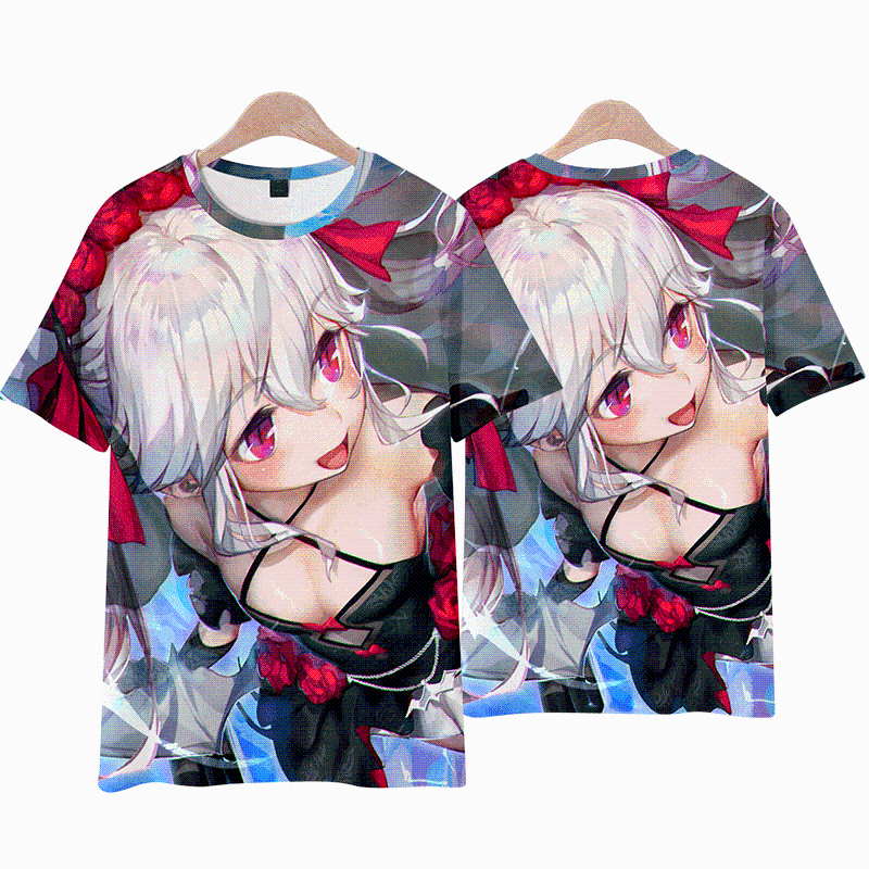 Men' T-Shirts Unisex Anime Cos Azur Lane Yuudachi 3D T-shirt Tee O-neck Short Sleeves Lycra Breathable Skin -friendly TeeMen
Men' T-Shirts Unisex Anime Cos Azur Lane Yuudachi 3D T-shirt Tee O-neck Short Sleeves Lycra Breathable Skin -friendly TeeMen