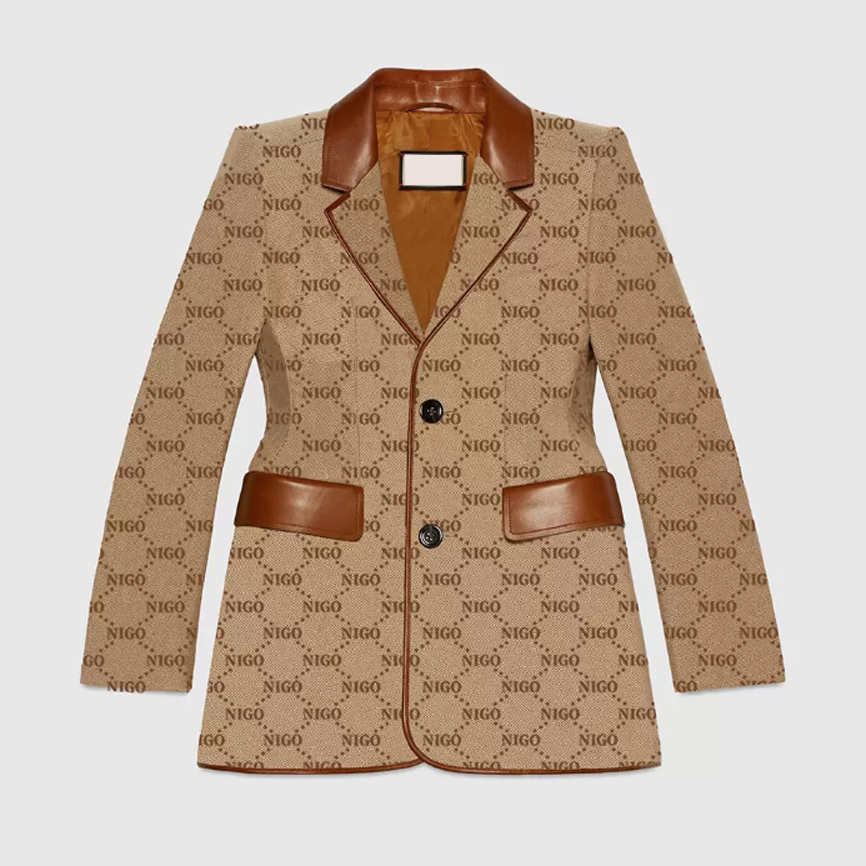 B2668 Women's designer blazers Clothing with full letters 2022 spring new released tops, Brown
B2668 Women's designer blazers Clothing with full letters 2022 spring new released tops, Brown