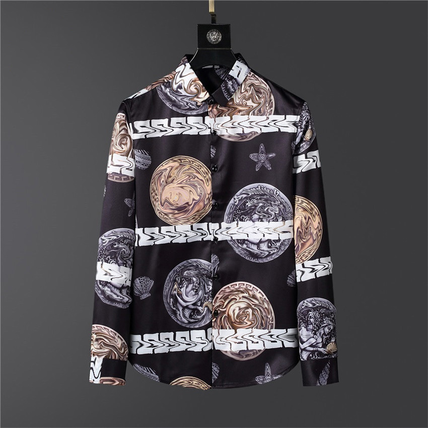 Mens Designer Shirts Brand Clothing Men Long Sleeve Dress Shirt Hip Hop Style High Quality Cotton 2022 New Arrival SS66, Customize
Mens Designer Shirts Brand Clothing Men Long Sleeve Dress Shirt Hip Hop Style High Quality Cotton 2022 New Arrival SS66, Customize