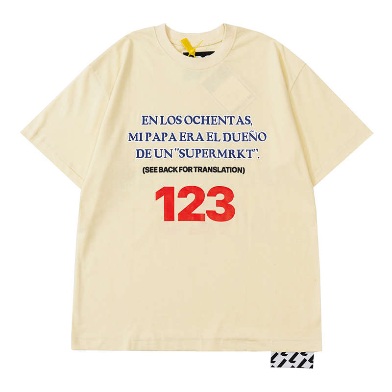 22ss USA Rapper Knight Number T shirt High Street Tee Spring Summer Men women Skateboard fashion Streetwear Tshirt, Brown
22ss USA Rapper Knight Number T shirt High Street Tee Spring Summer Men women Skateboard fashion Streetwear Tshirt, Brown