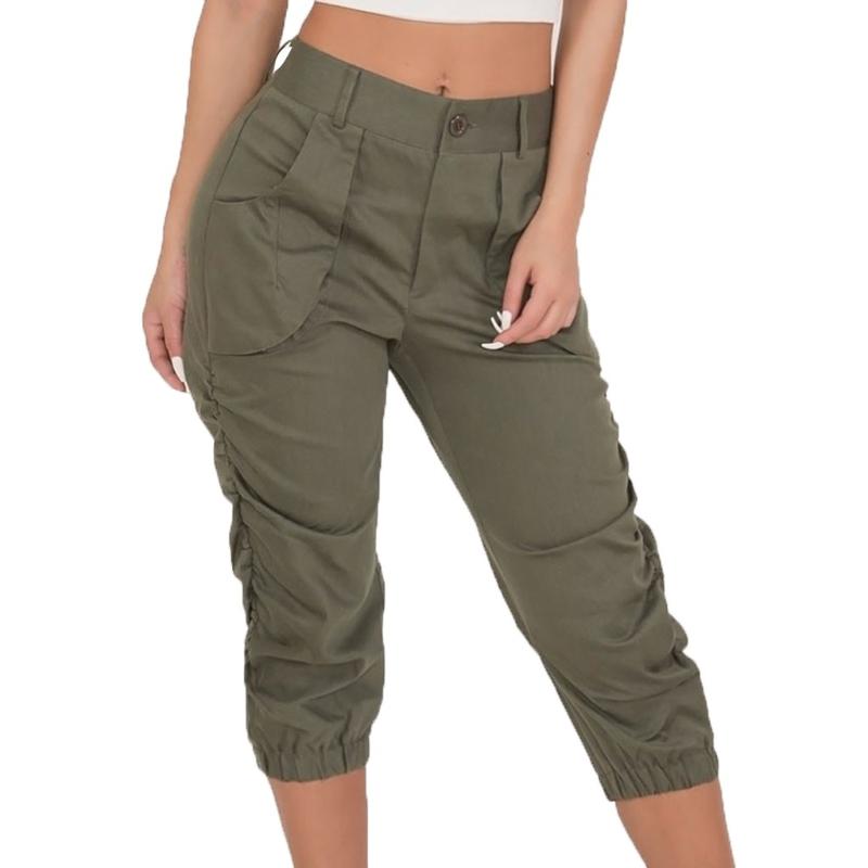 Women's Leggings Cropped Rrousers 2022 Summer Women's Casual Harem Pants Beam Foot Pocket Loose Fashion High Waist Solid Color Capris 3W
Women's Leggings Cropped Rrousers 2022 Summer Women's Casual Harem Pants Beam Foot Pocket Loose Fashion High Waist Solid Color Capris 3W