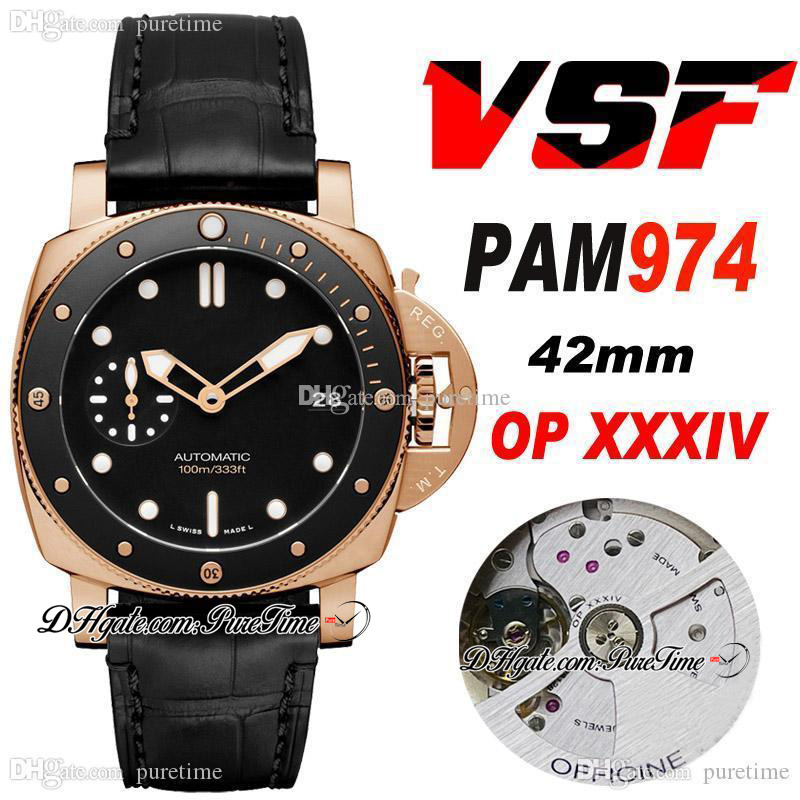 VSF 42mm VS974 OP XXXIV Automatic Mens Watch Rose Gold Black Dial Black Leather Strap 2022 Watches Super Edition PTPM Puretime, Strap removal tool
VSF 42mm VS974 OP XXXIV Automatic Mens Watch Rose Gold Black Dial Black Leather Strap 2022 Watches Super Edition PTPM Puretime, Strap removal tool