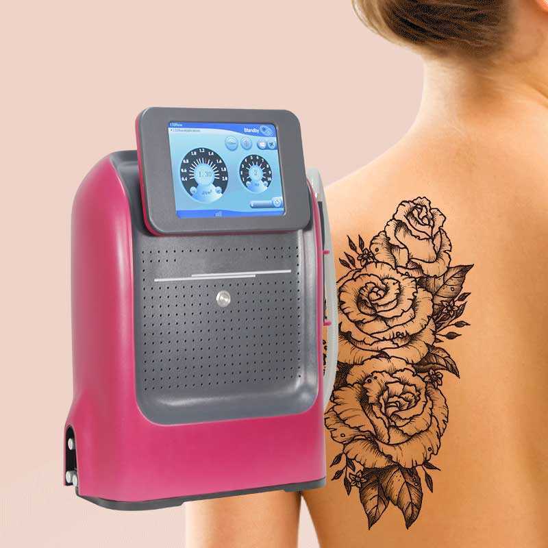 Portable Q switched Nd YAG 1064nm 532nm 755nm 1320nm Pico Laser Machine Tattoo Removal Korean Arm Picosecond Laser