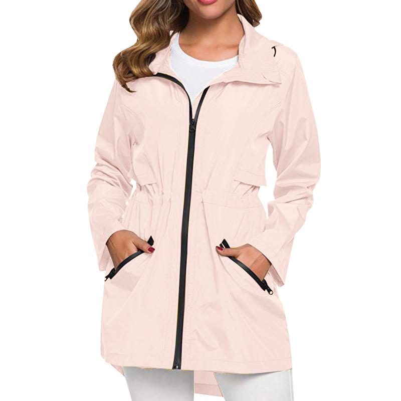 Women' Trench Coats Women Long Raincoat With Hood Outdoor Lightweight Windbreaker Rain Jacket Waterproof Windproof Zipper High Quality Tren, Black
Women' Trench Coats Women Long Raincoat With Hood Outdoor Lightweight Windbreaker Rain Jacket Waterproof Windproof Zipper High Quality Tren, Black