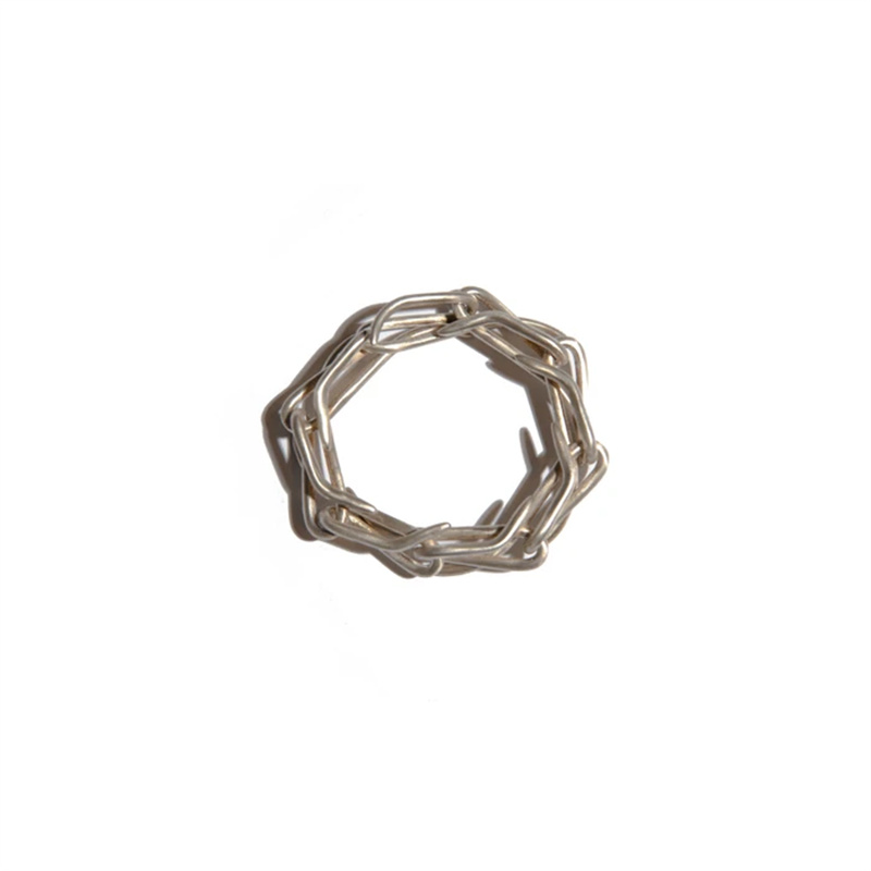 Autonomous Miyashita Takayu Style Thorns Chain Bracelet Punk Silver Ultra-Rare Spider Web Fashion Trend Jewelry Accessories