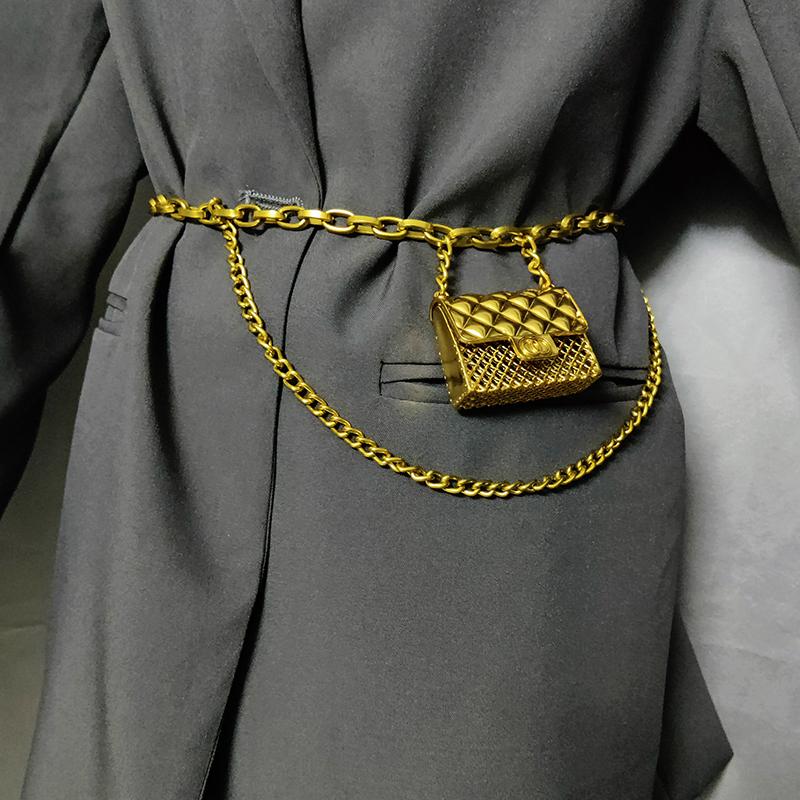 Belts Tassel Gold Chain For Women Metal Belt Waist Ketting Riem Designer Mini Bag Body Jewelry Ceinture Femme, Black
Belts Tassel Gold Chain For Women Metal Belt Waist Ketting Riem Designer Mini Bag Body Jewelry Ceinture Femme, Black