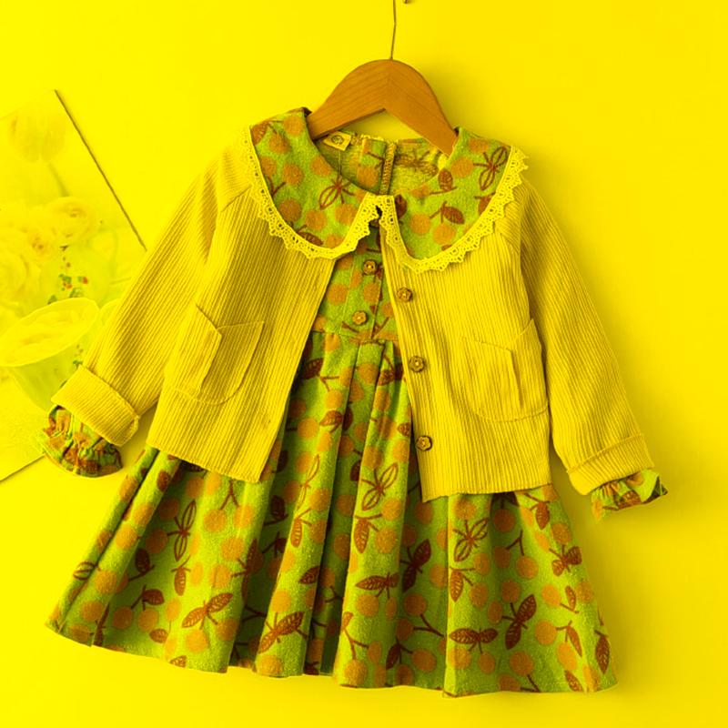 Girl's Dresses Girls Print Dress 2022 Autumn Children Casual Costumes Kids Princess Vestidos Retro ClothingGirl's, Blue az1808 
Girl's Dresses Girls Print Dress 2022 Autumn Children Casual Costumes Kids Princess Vestidos Retro ClothingGirl's, Blue az1808