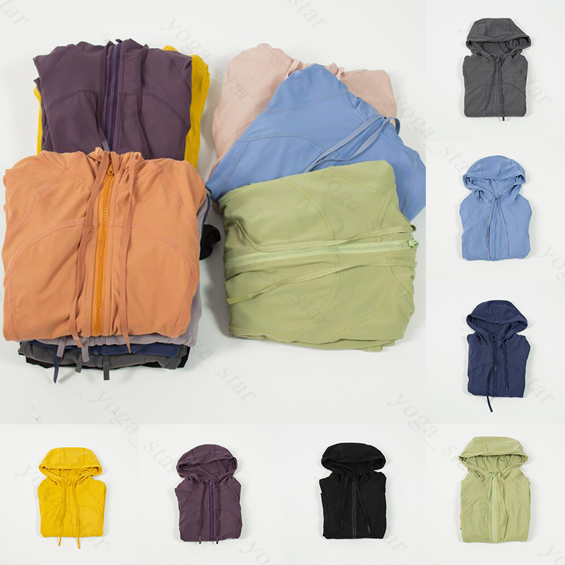 Yoga jackets wear hooded Define womens designers sports jacket coat double-sided sanding fitness chothing hoodies Long Sleeve clothes two styles 22ss, 19
Yoga jackets wear hooded Define womens designers sports jacket coat double-sided sanding fitness chothing hoodies Long Sleeve clothes two styles 22ss, 19