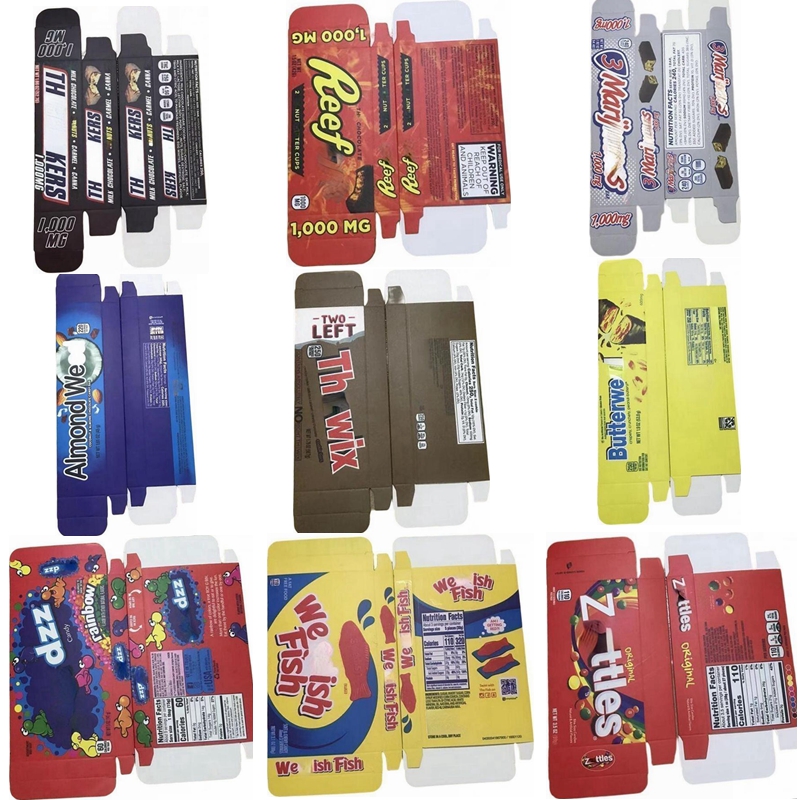 Empty 1000mg Chocolate boxes package THCWIX WEEDISH FISH milk chocolate cardboard gift Box orginal ZKITTLES REEFER'S Almond Butterweed candy bar edible packaging
Empty 1000mg Chocolate boxes package THCWIX WEEDISH FISH milk chocolate cardboard gift Box orginal ZKITTLES REEFER'S Almond Butterweed candy bar edible packaging