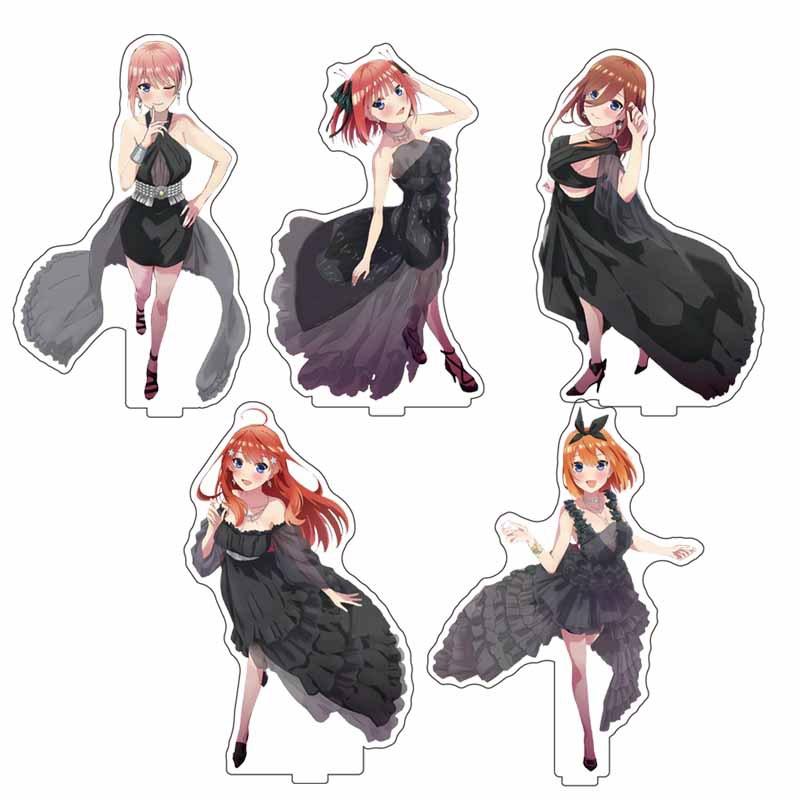 Keychains Anime The Quintessential Quintuplets Style Acrylic Stand Keychain Nakano Ichika Nino Miku Yotsuba Itsuki Model Toys Gift
Keychains Anime The Quintessential Quintuplets Style Acrylic Stand Keychain Nakano Ichika Nino Miku Yotsuba Itsuki Model Toys Gift