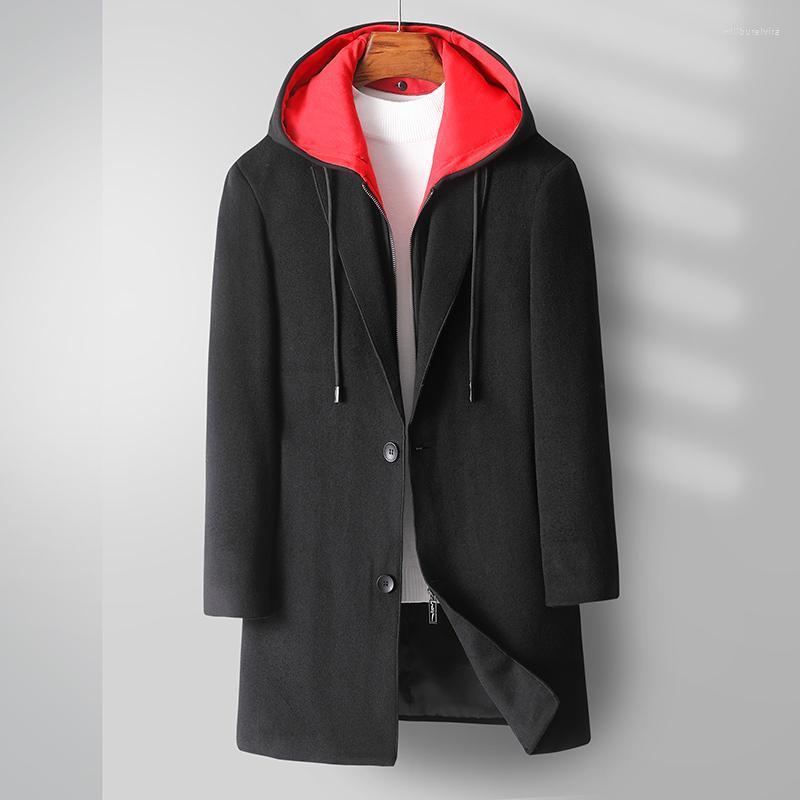 Men's Wool & Blends Men Winter Clothing Coat Autumn And Models Slim Trendy Handsome Business Casual Medium-length Will22, Black
Men's Wool & Blends Men Winter Clothing Coat Autumn And Models Slim Trendy Handsome Business Casual Medium-length Will22, Black