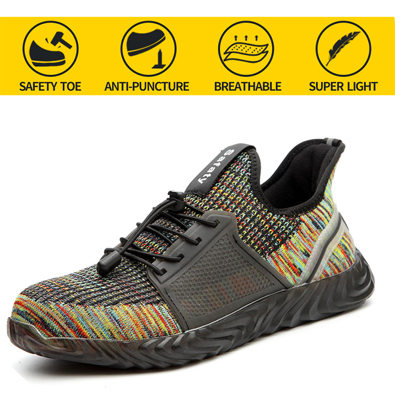 Steel Toe Shoes Anti-Smashing Puncture Proof Soft Light Comfortable Indestructible Protective Boots Sneaker Light security shoes, 592cai
Steel Toe Shoes Anti-Smashing Puncture Proof Soft Light Comfortable Indestructible Protective Boots Sneaker Light security shoes, 592cai