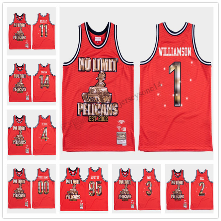 Custom Mens women youth No Limit X New Orleans''Pelicans''95 Bout''It 3 Josh Hart 14 Brandon''Ingram Jersey
Custom Mens women youth No Limit X New Orleans''Pelicans''95 Bout''It 3 Josh Hart 14 Brandon''Ingram Jersey