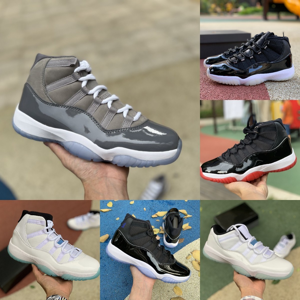 High Quality Jubilee Bred 11 11s High Basketball Shoes Jumpman Jorden COOL GREY Legend Blue Space Jam Gamma Blue Easter Concord 45 Low Columbia Designer Sneakers, Please contact us
High Quality Jubilee Bred 11 11s High Basketball Shoes Jumpman Jorden COOL GREY Legend Blue Space Jam Gamma Blue Easter Concord 45 Low Columbia Designer Sneakers, Please contact us