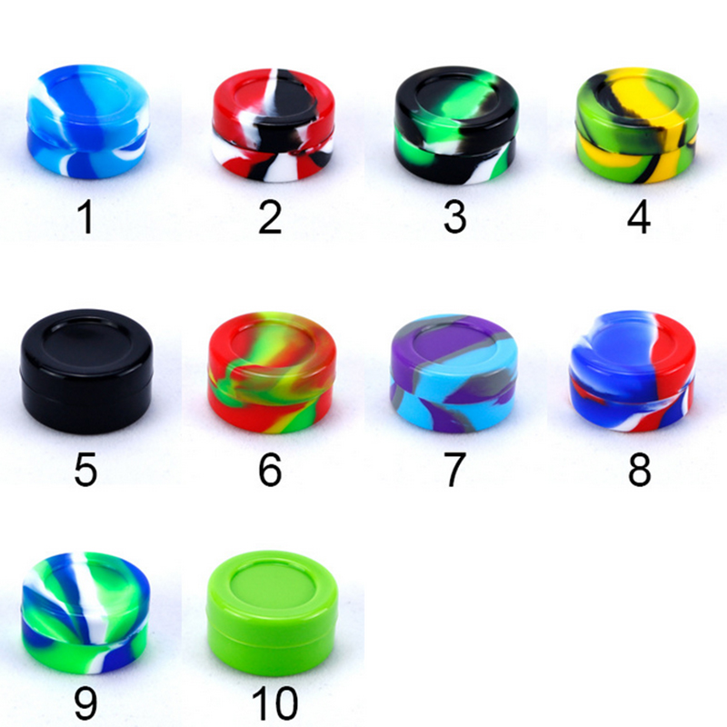 5ML Colorful Silicone Container Smoking Accessories For Smoking Pipes Non Sticky Mini Extrac Silicon Dab Wax Containers Rubber Slick Jar Hookahs Bongs
5ML Colorful Silicone Container Smoking Accessories For Smoking Pipes Non Sticky Mini Extrac Silicon Dab Wax Containers Rubber Slick Jar Hookahs Bongs