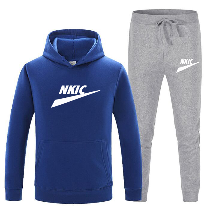 Autumn Men Tracksuit Casual Cotton Sports Set Long Sleeved TShirt 2 Pieces Sets+Pants Fashion Brand LOGO Jogger Fitness Sportswear, Gray
Autumn Men Tracksuit Casual Cotton Sports Set Long Sleeved TShirt 2 Pieces Sets+Pants Fashion Brand LOGO Jogger Fitness Sportswear, Gray
