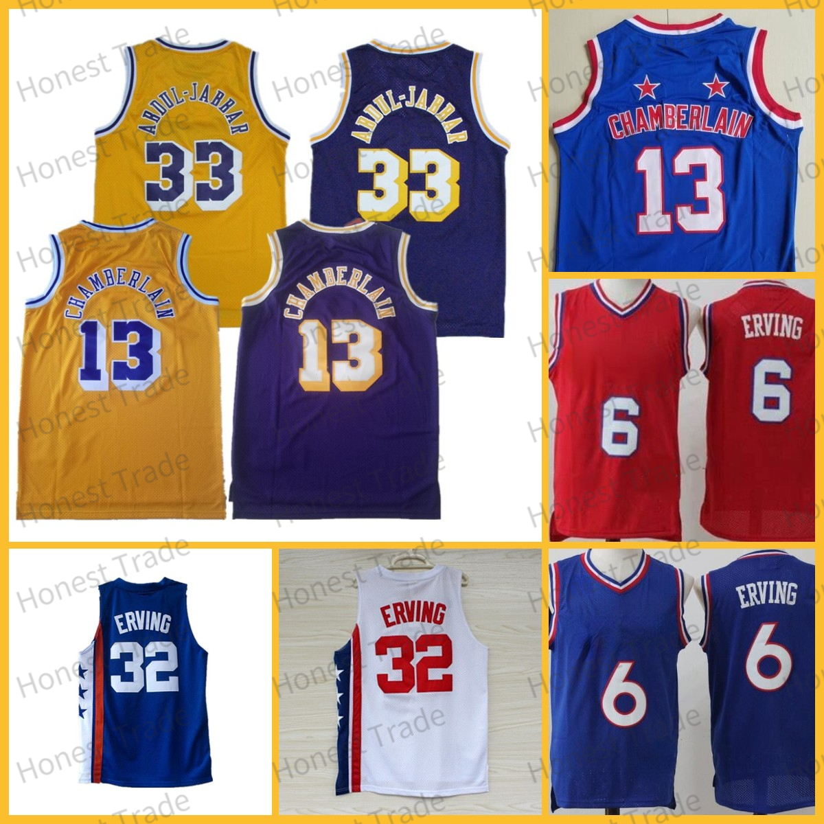 Retro 6 Julius Erving 32 Basketball Jersey Abdul 33 Jabbar Johnson Blue Red White 13 Wilt Stitched Throwback Jerseys Top Quality Uniforms Sportswear Stitched, Mens;as
Retro 6 Julius Erving 32 Basketball Jersey Abdul 33 Jabbar Johnson Blue Red White 13 Wilt Stitched Throwback Jerseys Top Quality Uniforms Sportswear Stitched, Mens;as