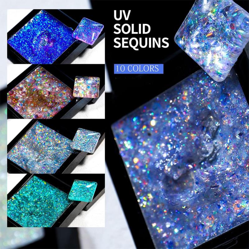Nail Gel Color Solid Glitter Glue Polish Elf Mermaid Soak Off UV/LED SequinsNail, 03
Nail Gel Color Solid Glitter Glue Polish Elf Mermaid Soak Off UV/LED SequinsNail, 03