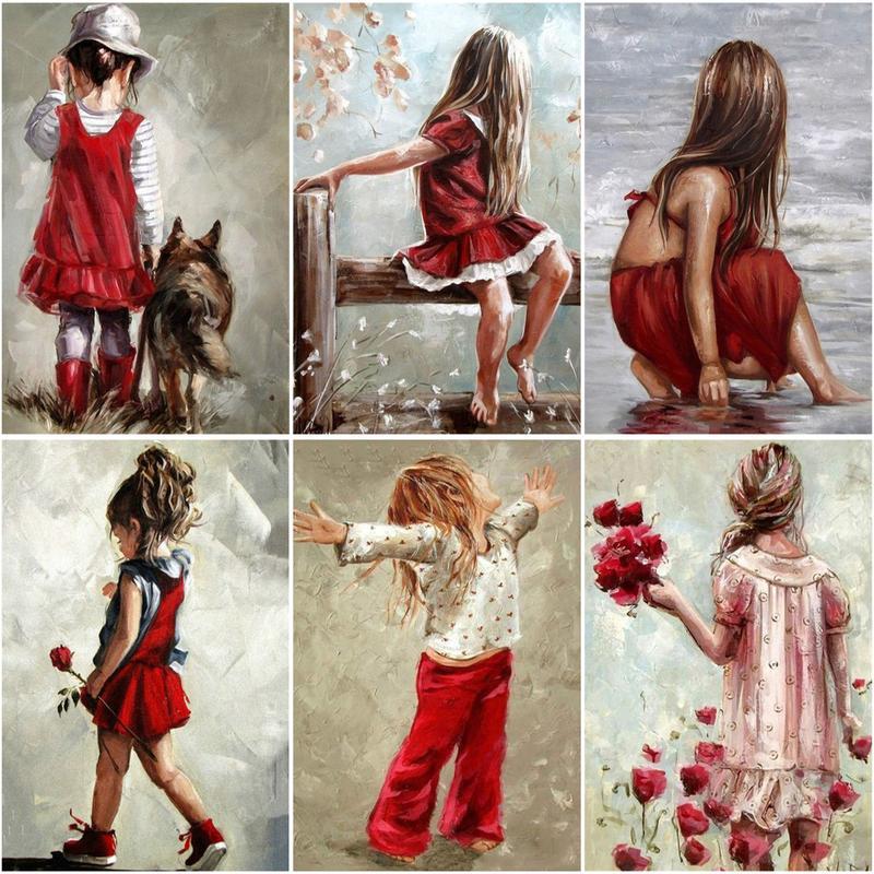 Paintings RUOPOTY Acrylic Painting By Numbers For Adults With Frame 60x75cm Dress Girls Modern Wall Art Picture Diy Gift
Paintings RUOPOTY Acrylic Painting By Numbers For Adults With Frame 60x75cm Dress Girls Modern Wall Art Picture Diy Gift