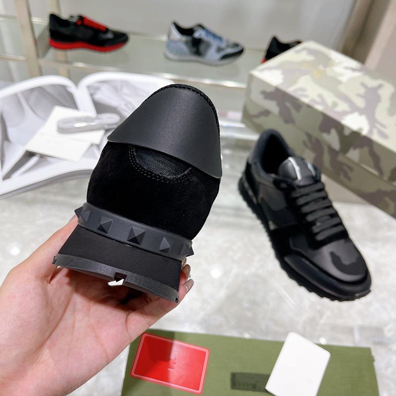 2021 BRAND Designers Camouflage Sneakers Men Women Rivet Shoes Studded Flats Casual Shoe Mesh Camo Suede Leather Trainers Rockrunner Chaussures 
2021 BRAND Designers Camouflage Sneakers Men Women Rivet Shoes Studded Flats Casual Shoe Mesh Camo Suede Leather Trainers Rockrunner Chaussures