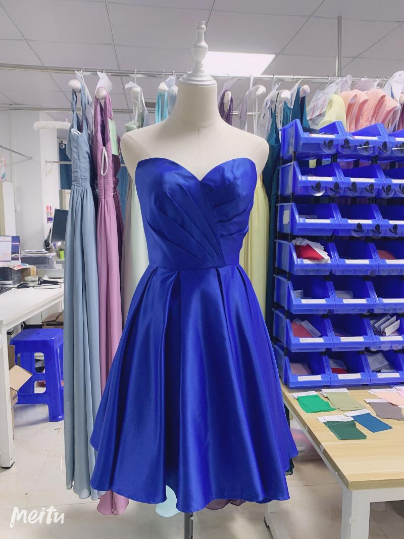 Party Dresses Luckgirls Adjustable Strapless Knee-length Classic Blue Satin Beauty Homecoming Mocini TailorParty
Party Dresses Luckgirls Adjustable Strapless Knee-length Classic Blue Satin Beauty Homecoming Mocini TailorParty