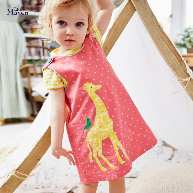 Girl's Dresses Little Maven Summer For Girls Giraffe Pink Lovely Children Clothes Cotton Soft And Comfort Kids 2-7 Year, S0926 photo
Girl's Dresses Little Maven Summer For Girls Giraffe Pink Lovely Children Clothes Cotton Soft And Comfort Kids 2-7 Year, S0926 photo