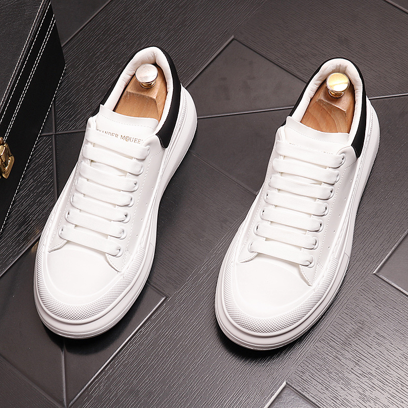 Fashion Designer Wedding Dress Party Shoes Autumn Mens Vulcanized White Casual Sneakers Comfortable Concise Round Toe Thick Bottom Driving Walking Loafers A241, Black 
Fashion Designer Wedding Dress Party Shoes Autumn Mens Vulcanized White Casual Sneakers Comfortable Concise Round Toe Thick Bottom Driving Walking Loafers A241, Black