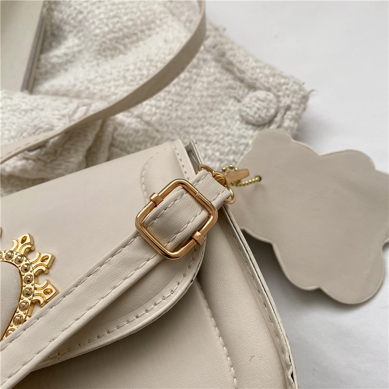 fashion Package bag heart shaped lock tion leisure day crossbody women cute purses