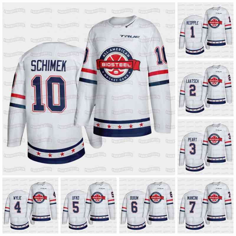 C202 USA Team White 2021 BioSteel All-American Game Hockey Jersey Remington Keopple Daniel Laatsch Jack Peart Cooper Wylie Ryan Ufko Shai Buium, White mens s-3xl
C202 USA Team White 2021 BioSteel All-American Game Hockey Jersey Remington Keopple Daniel Laatsch Jack Peart Cooper Wylie Ryan Ufko Shai Buium, White mens s-3xl