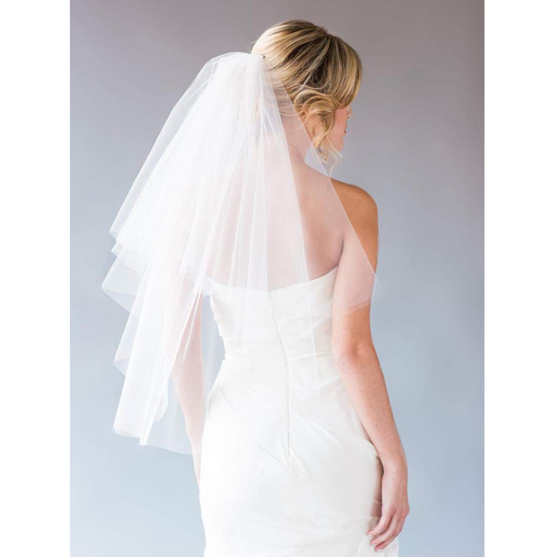 Hair Accessories Wedding Bridal Veil With Comb 2 Tier Tle Short Fingertip Length 2t Light Ivory amTzX
Hair Accessories Wedding Bridal Veil With Comb 2 Tier Tle Short Fingertip Length 2t Light Ivory amTzX