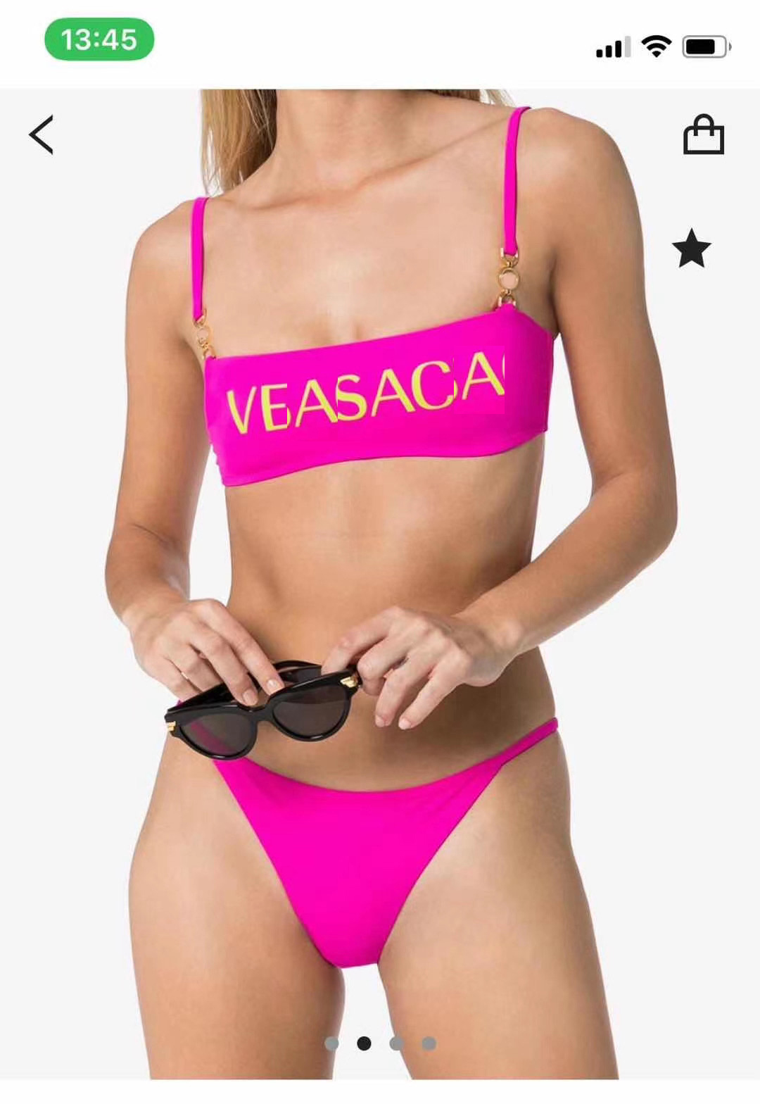 Bikinis for women cheeky high waisted thong micro bikini designer swim suit Lace Up Summer Split Swimsuit brown white Strappy Fashion Letter Printed 14, Pink
Bikinis for women cheeky high waisted thong micro bikini designer swim suit Lace Up Summer Split Swimsuit brown white Strappy Fashion Letter Printed 14, Pink