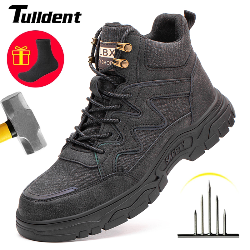 Quality Work Shoes Men Boots Protective Feet Safety Shoes Men Fashion Work Sneakers Anti-smash Anti-puncture Industrial Shoes
Quality Work Shoes Men Boots Protective Feet Safety Shoes Men Fashion Work Sneakers Anti-smash Anti-puncture Industrial Shoes
