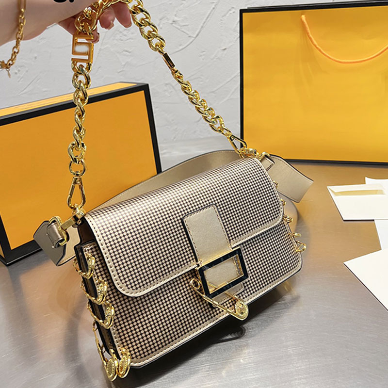 Joint Pin Baguette Bag Lady Handbag Chain Shoulder Bag Golden Dot Hardware Letter Fashion Handbags Genuine Leather Wallets High Quality Flap Purse, Gift box (not sold separately)
Joint Pin Baguette Bag Lady Handbag Chain Shoulder Bag Golden Dot Hardware Letter Fashion Handbags Genuine Leather Wallets High Quality Flap Purse, Gift box (not sold separately)