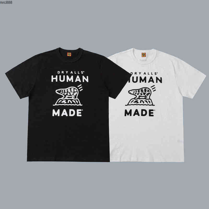 Human made polar bear short sleeve T-shirt cartoon loose Street men' and women' round neck bottomed shirt pure cotton top, White
Human made polar bear short sleeve T-shirt cartoon loose Street men' and women' round neck bottomed shirt pure cotton top, White