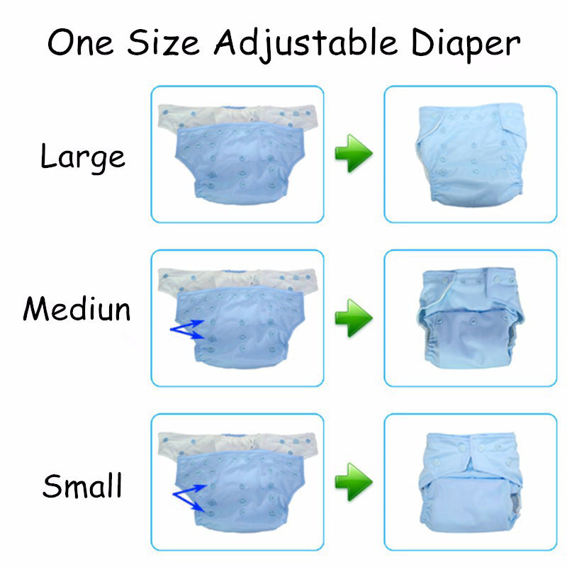 [simfamily]6pcs Nappy+6pcs Insert Washable Baby Cloth Diaper Cover Adjustable Nappy Reusable Diapers Available 220512