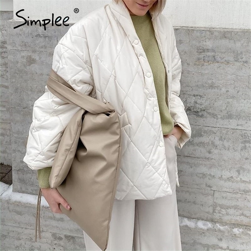Warm white autumn winter female parka Causal v-neck long sleeve cotton padded coat High street fashion women short parka 201127
Warm white autumn winter female parka Causal v-neck long sleeve cotton padded coat High street fashion women short parka 201127