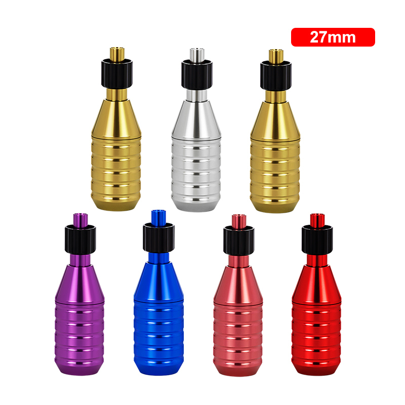 32MM 27MM Adjustable Cartridge Tattoo Grips Comfortable Aluminum Alloy Tattoo Tube for Cartridge Needle with Needles Bars 220519