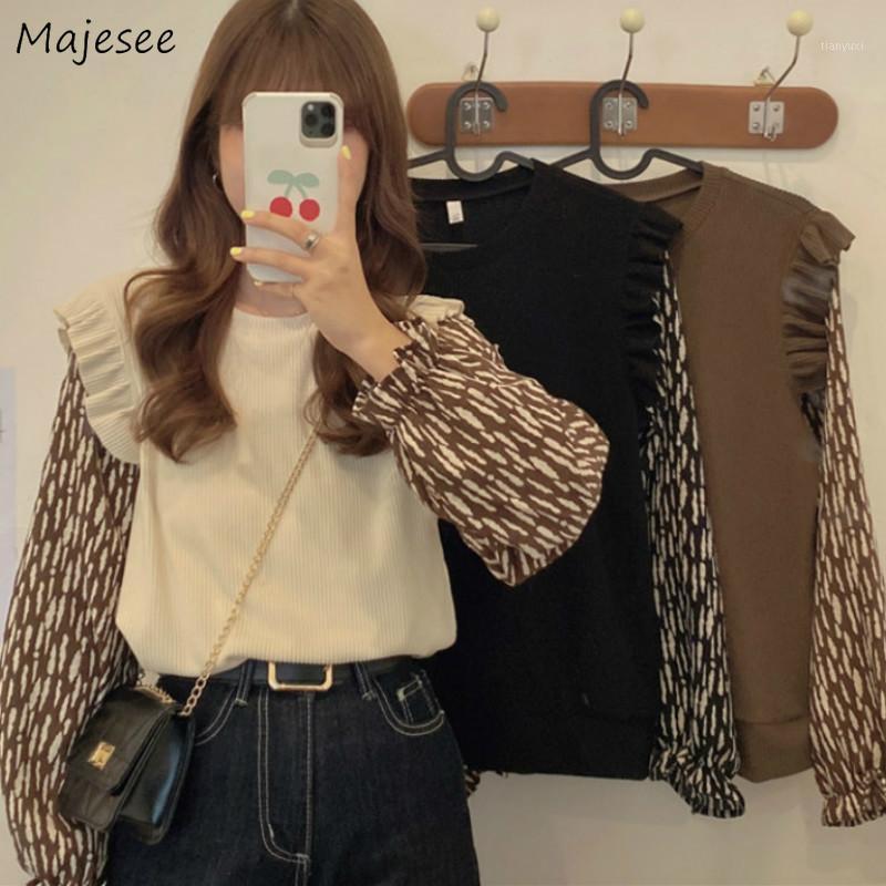 Hoodies Womens Butterfly Sleeve Patchwork Ruffles O-neck Casual Pullovers Vintage Elegant Korean Style Lady Long Autumn Women's & Sweatshirt, Black
Hoodies Womens Butterfly Sleeve Patchwork Ruffles O-neck Casual Pullovers Vintage Elegant Korean Style Lady Long Autumn Women's & Sweatshirt, Black